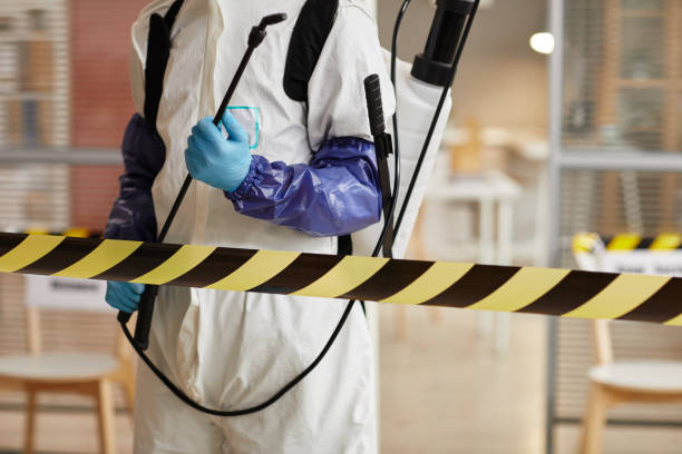 Professional Biohazard technician working in Canton, NC